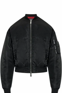 Dsquared2 BLACK "bomber" type jacket