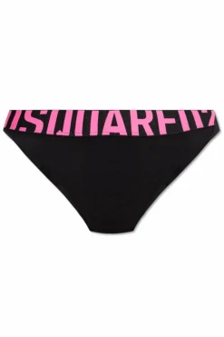 Dsquared2 BLACK Briefs with logo