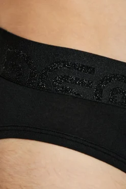 Dsquared2 BLACK Briefs with logo