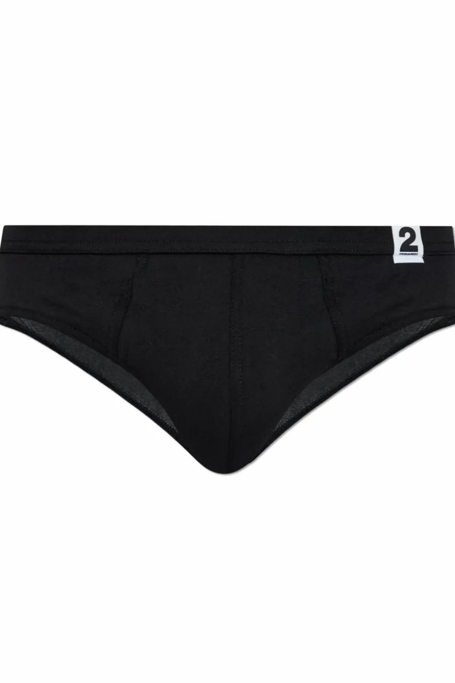 Dsquared2 BLACK Briefs with logo