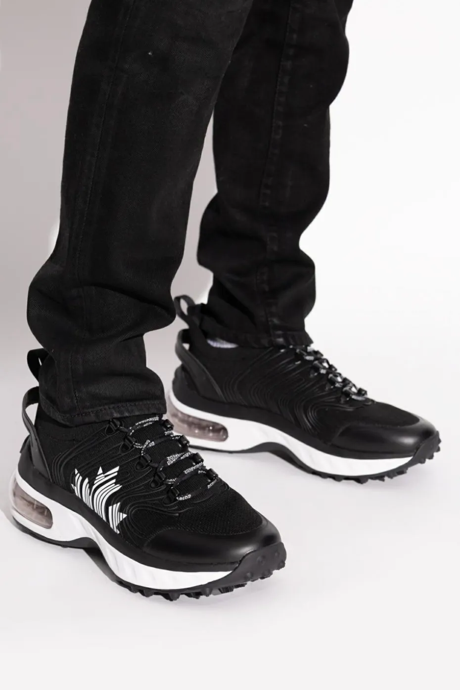 Dsquared2 BLACK "Bubble" sports shoes