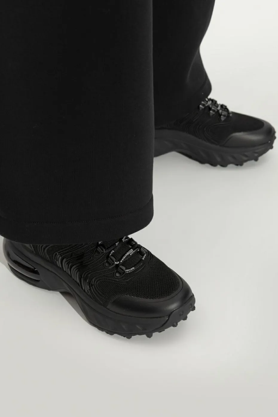 Dsquared2 BLACK "Bubble" sports shoes