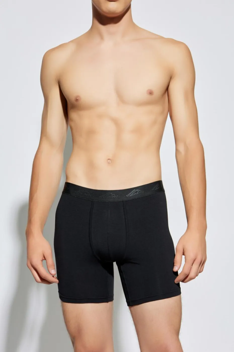 Dsquared2 BLACK Cotton boxers with logo