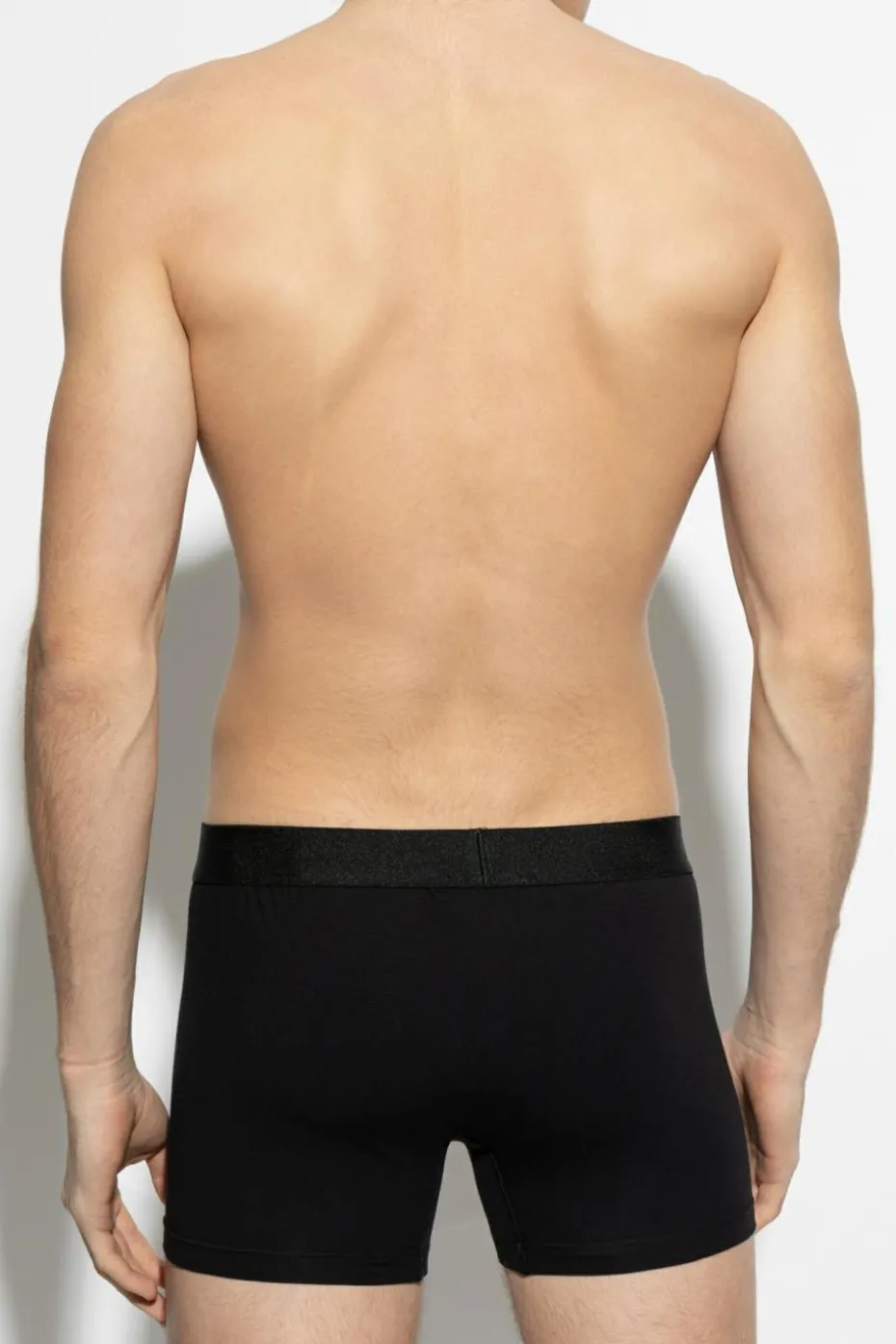 Dsquared2 BLACK Cotton boxers with logo