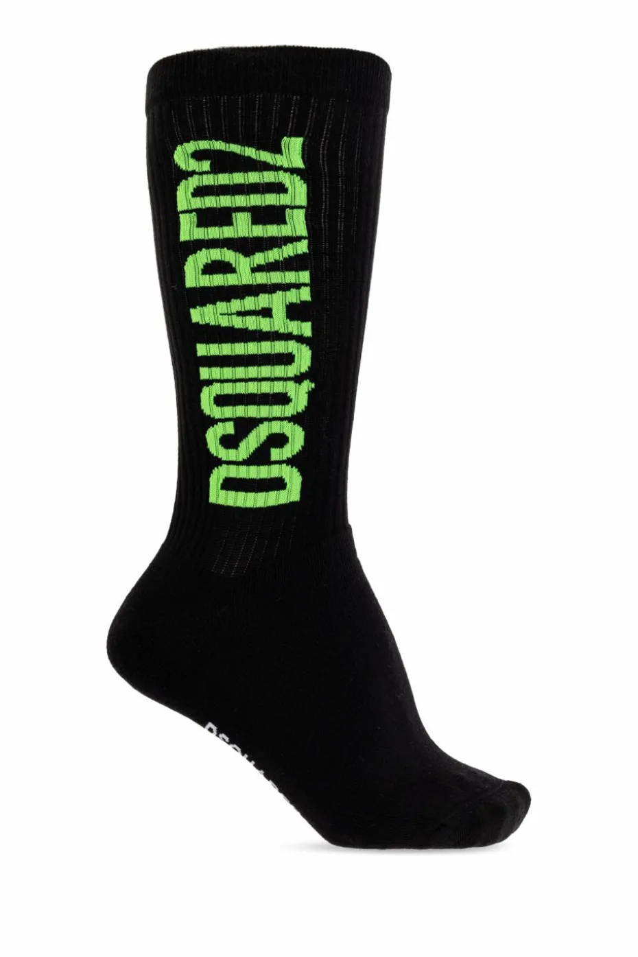 Dsquared2 BLACK Cotton socks with logo