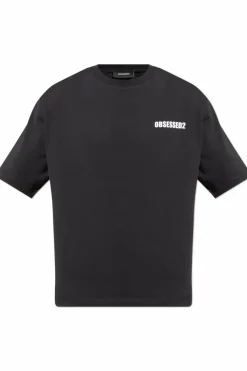 Dsquared2 BLACK Cotton T-Shirt