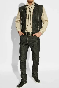 Dsquared2 BLACK Denim vest