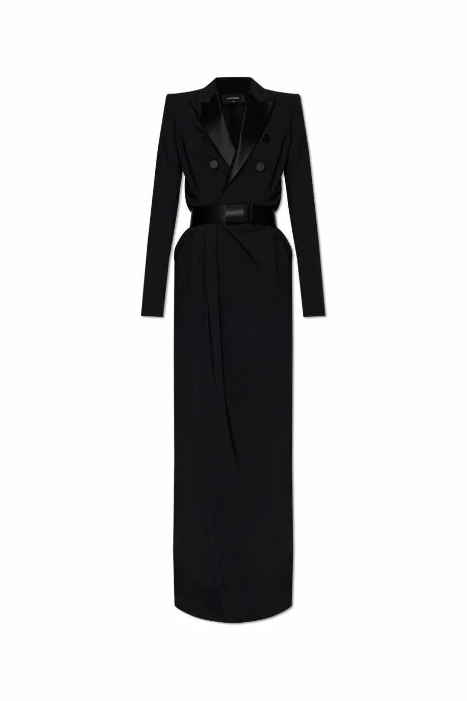 Dsquared2 BLACK Dress with belt