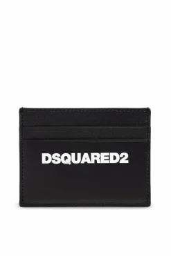 Dsquared2 BLACK Gift set: card holder and keychain