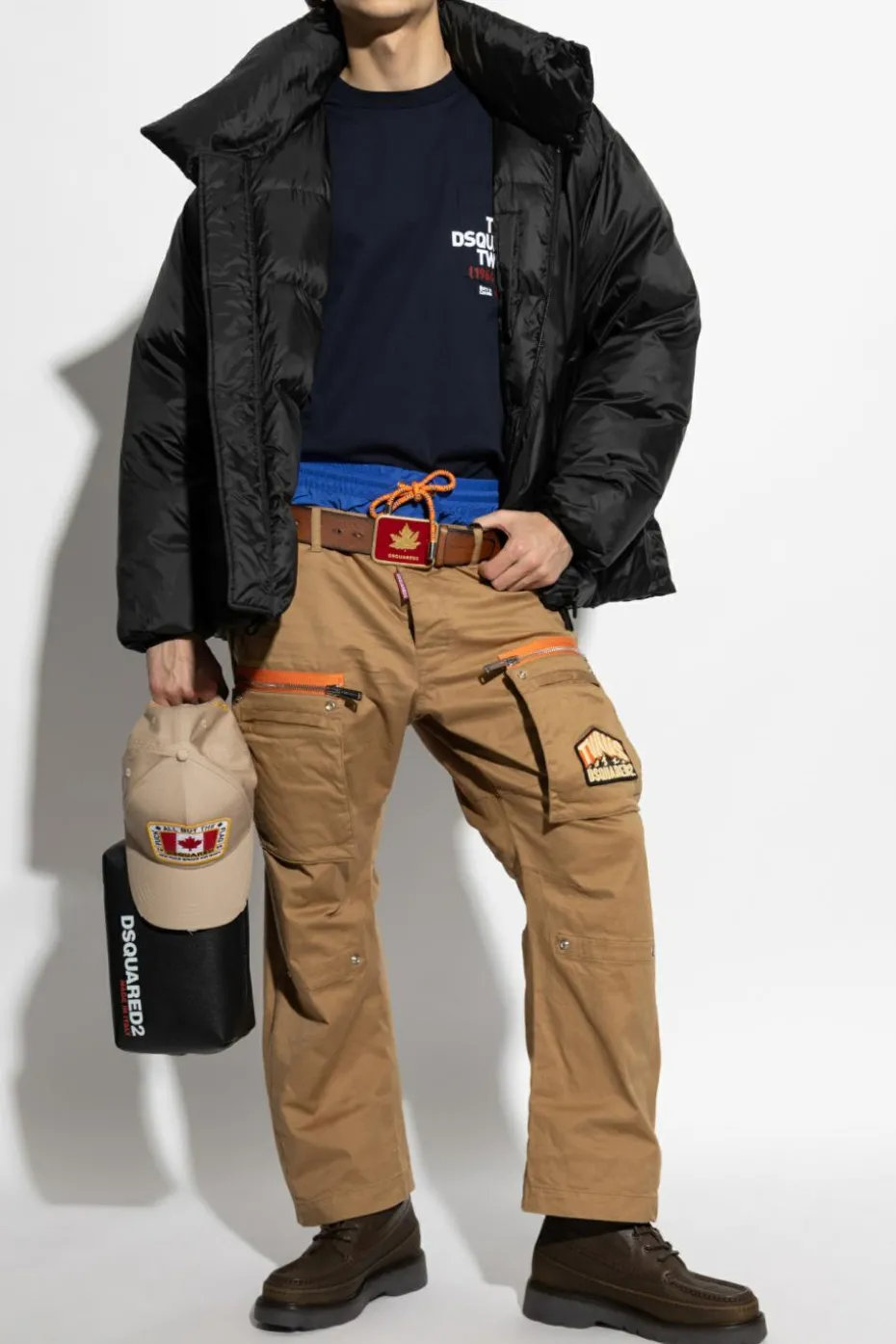 Dsquared2 BLACK Insulated jacket