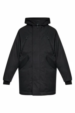 Dsquared2 BLACK Insulated parka with hood