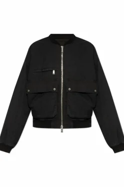 Dsquared2 BLACK Jacket of type bomber