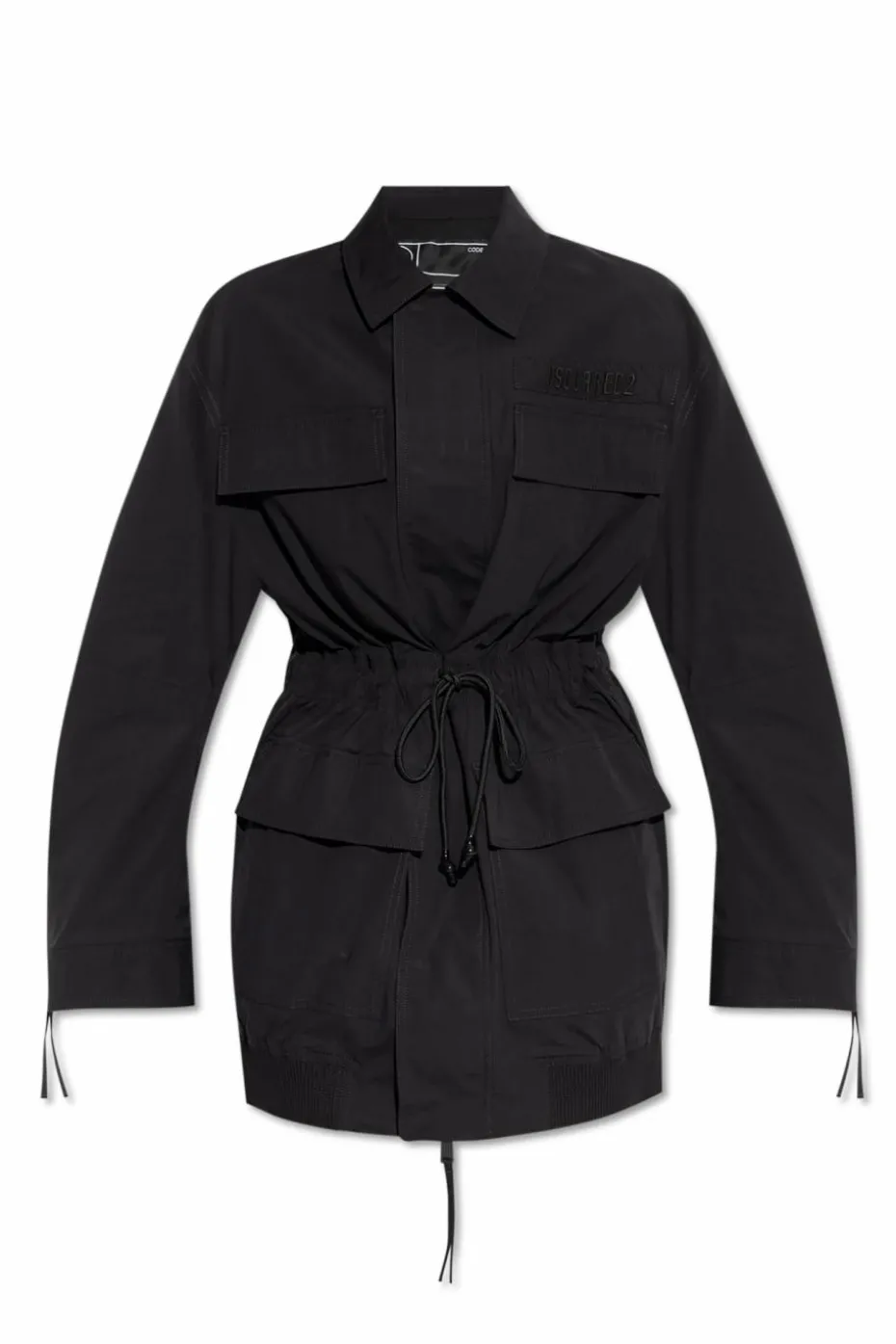 Dsquared2 BLACK Jacket with logo