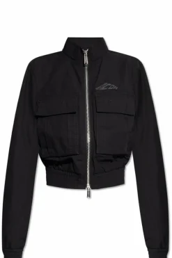 Dsquared2 BLACK Jacket with logo