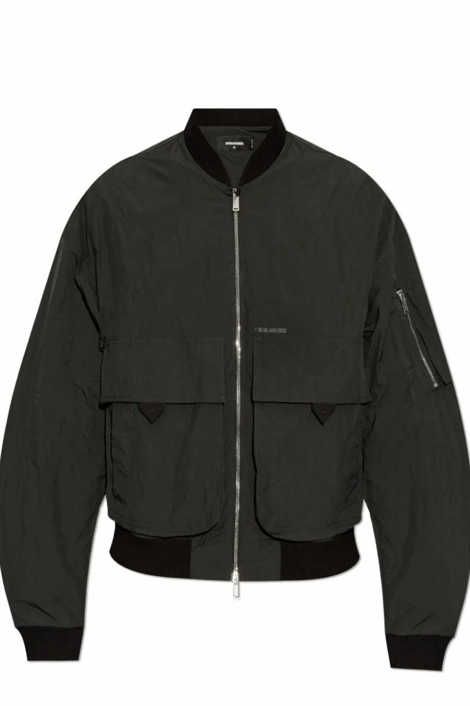 Dsquared2 BLACK Jacket with logo