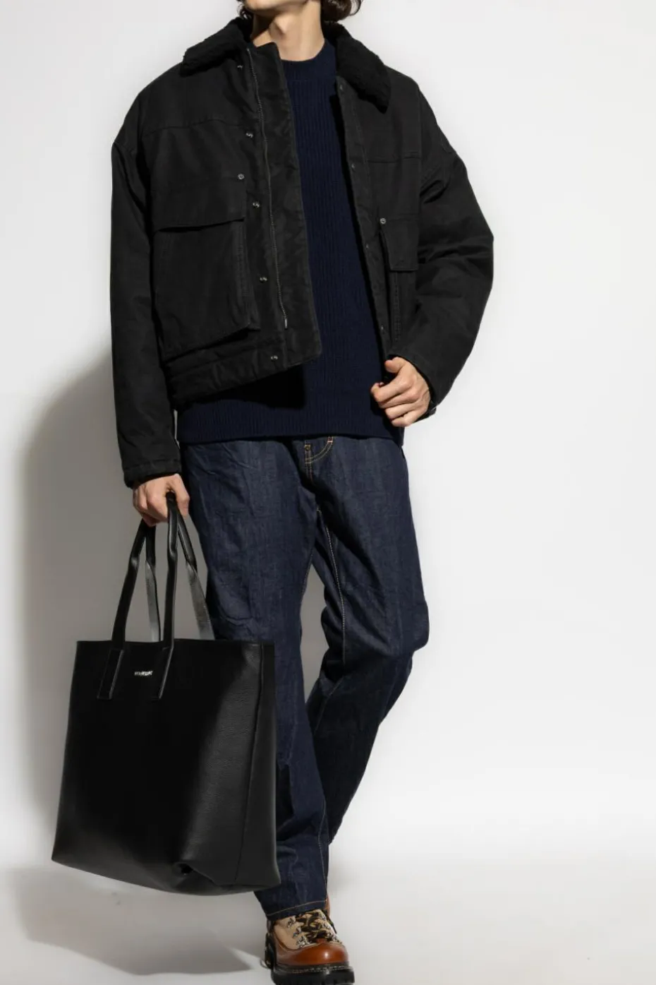 Dsquared2 BLACK Jacket with collar