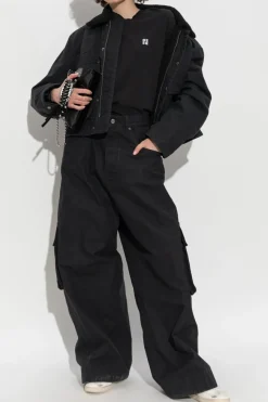 Dsquared2 BLACK Jacket with collar