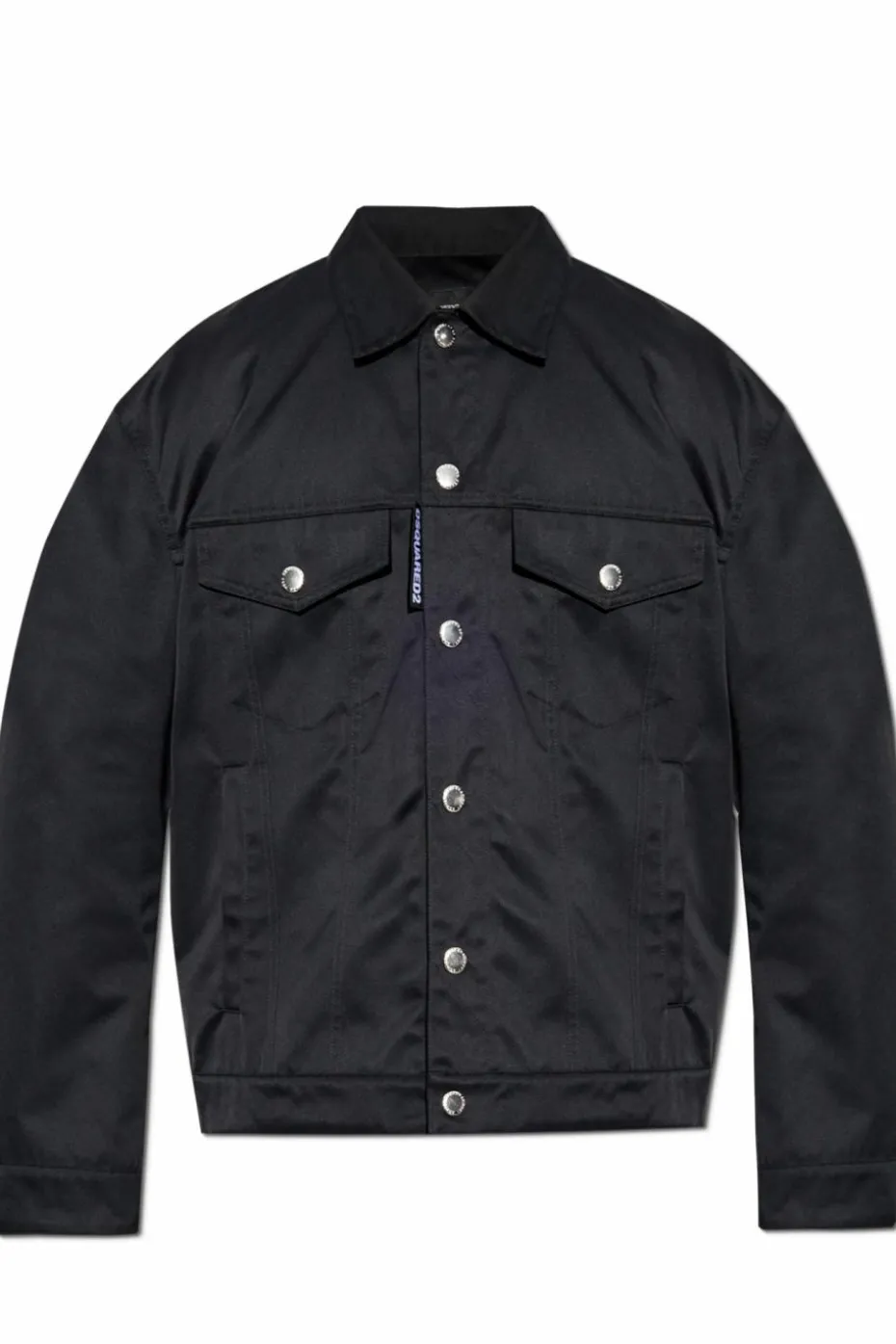 Dsquared2 BLACK Jacket with logo