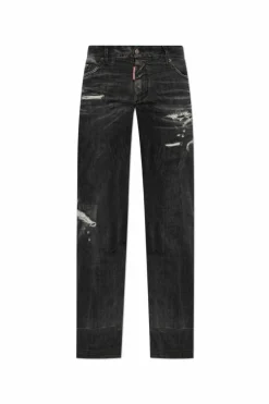 Dsquared2 BLACK Jeans Sharpei Flared Bootcut