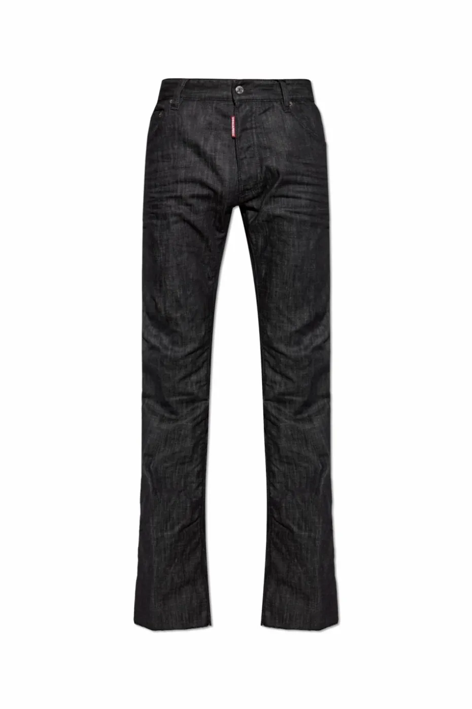 Dsquared2 BLACK Jeans with zippers
