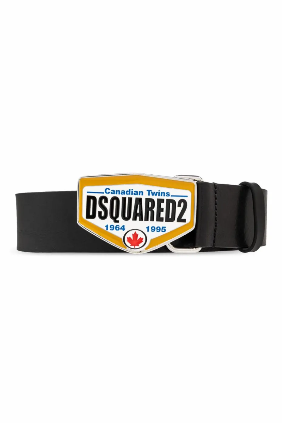 Dsquared2 BLACK Leather belt