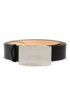 Dsquared2 BLACK Leather belt