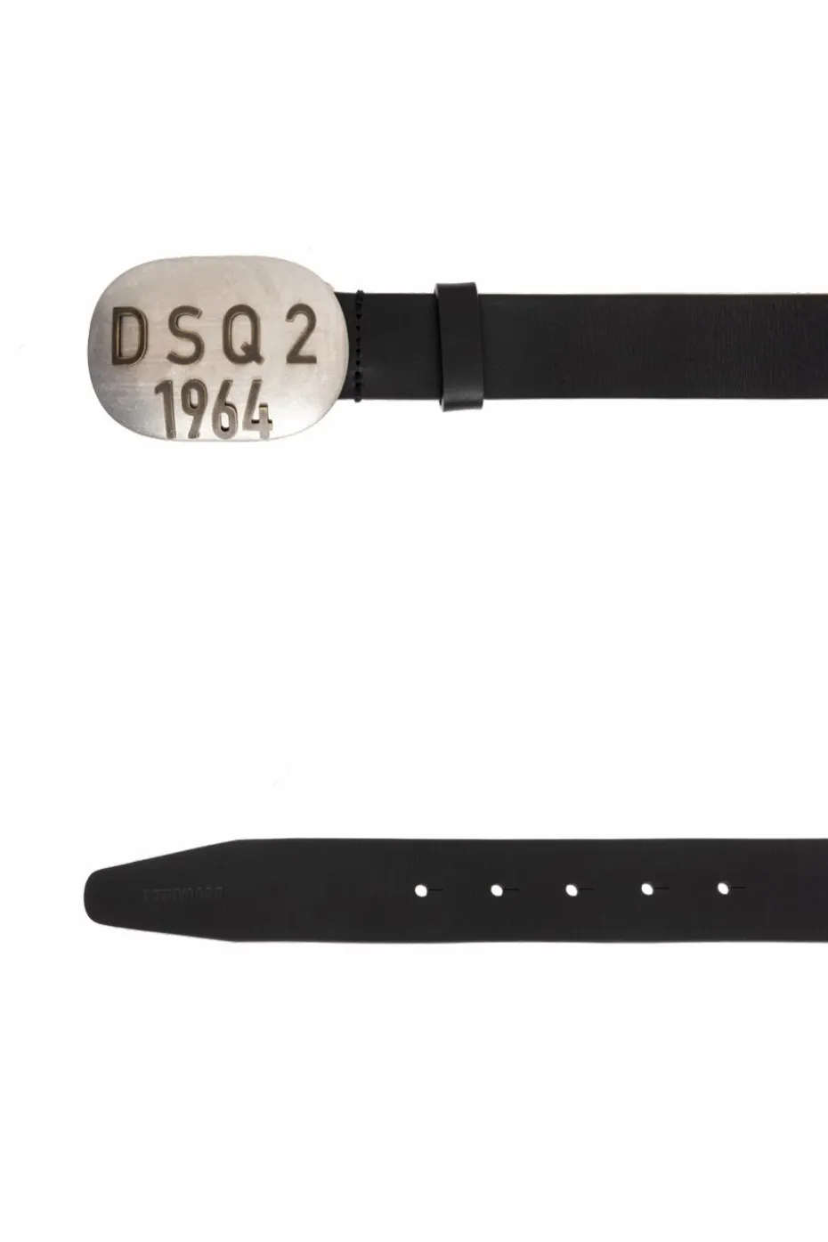 Dsquared2 BLACK Leather belt