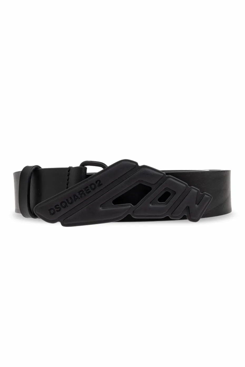 Dsquared2 BLACK Leather belt