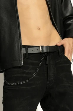 Dsquared2 BLACK Leather belt