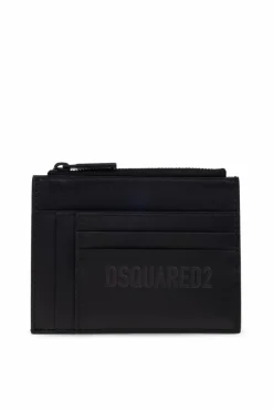 Dsquared2 BLACK Leather card holder