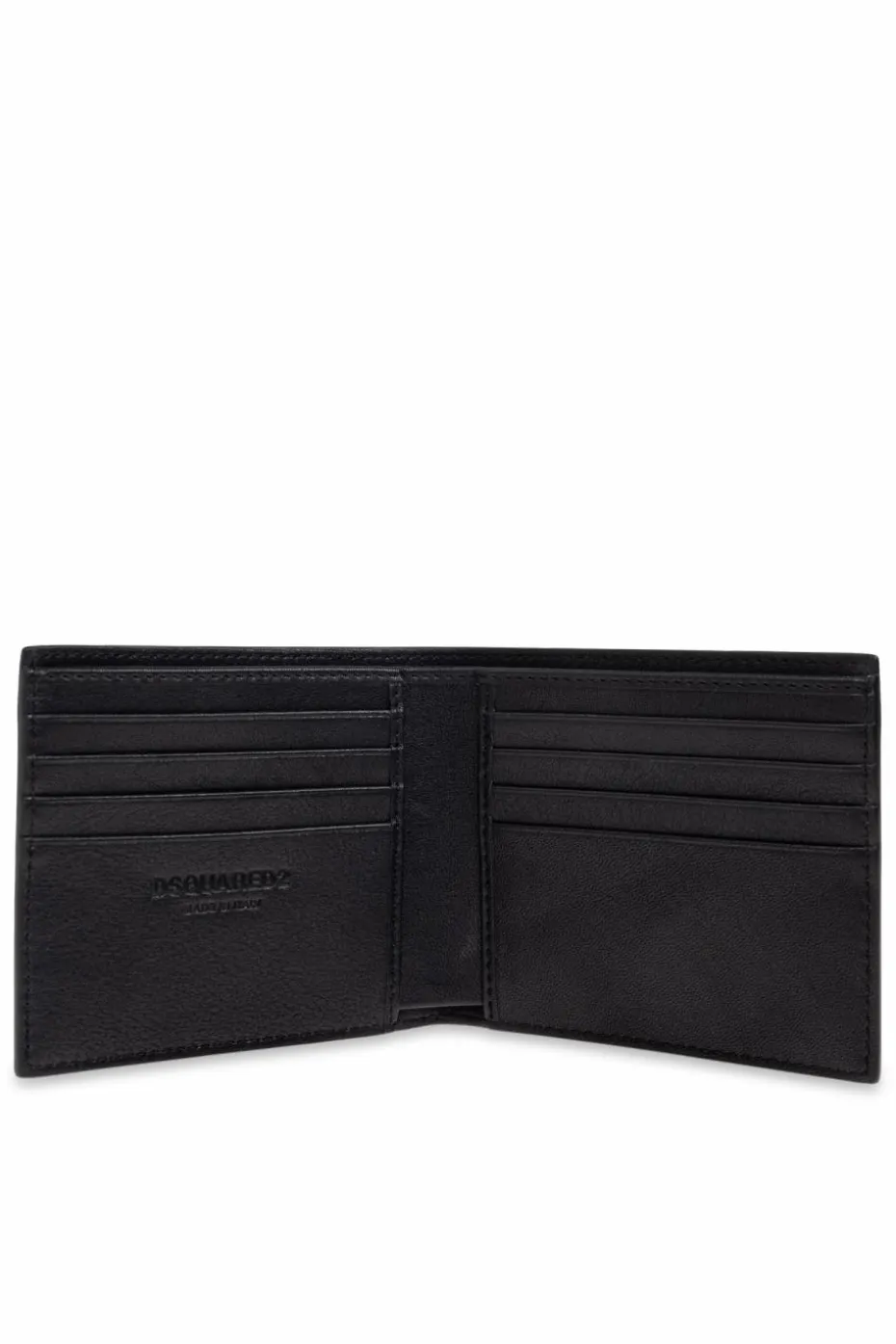 Dsquared2 BLACK Leather wallet