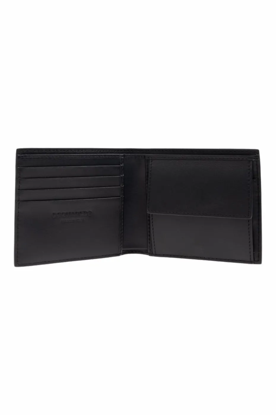 Dsquared2 BLACK Leather wallet