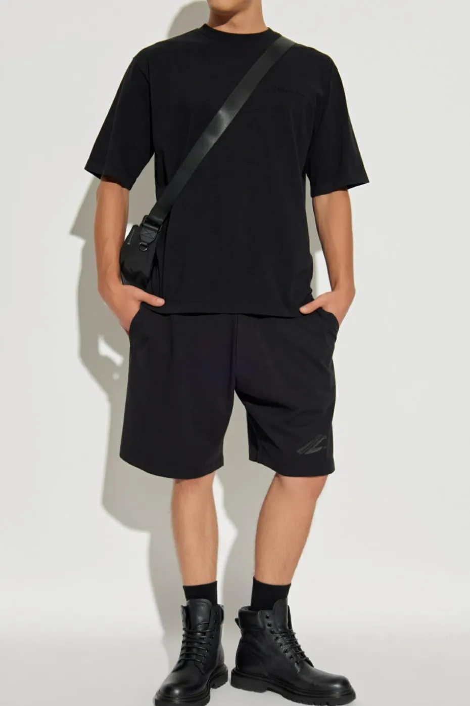 Dsquared2 BLACK Logo shorts