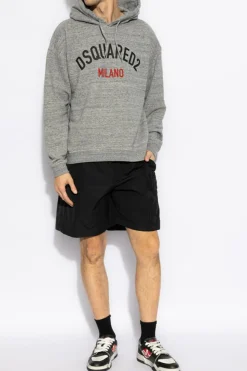 Dsquared2 BLACK Logo shorts