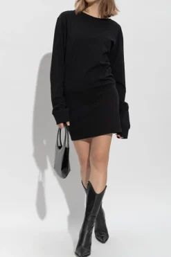 Dsquared2 BLACK Long sleeve dress