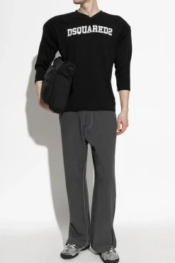 Dsquared2 BLACK Long sleeve T-shirt