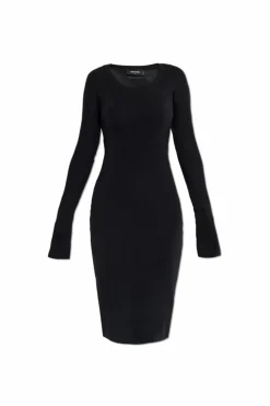 Dsquared2 BLACK Long sleeve dress