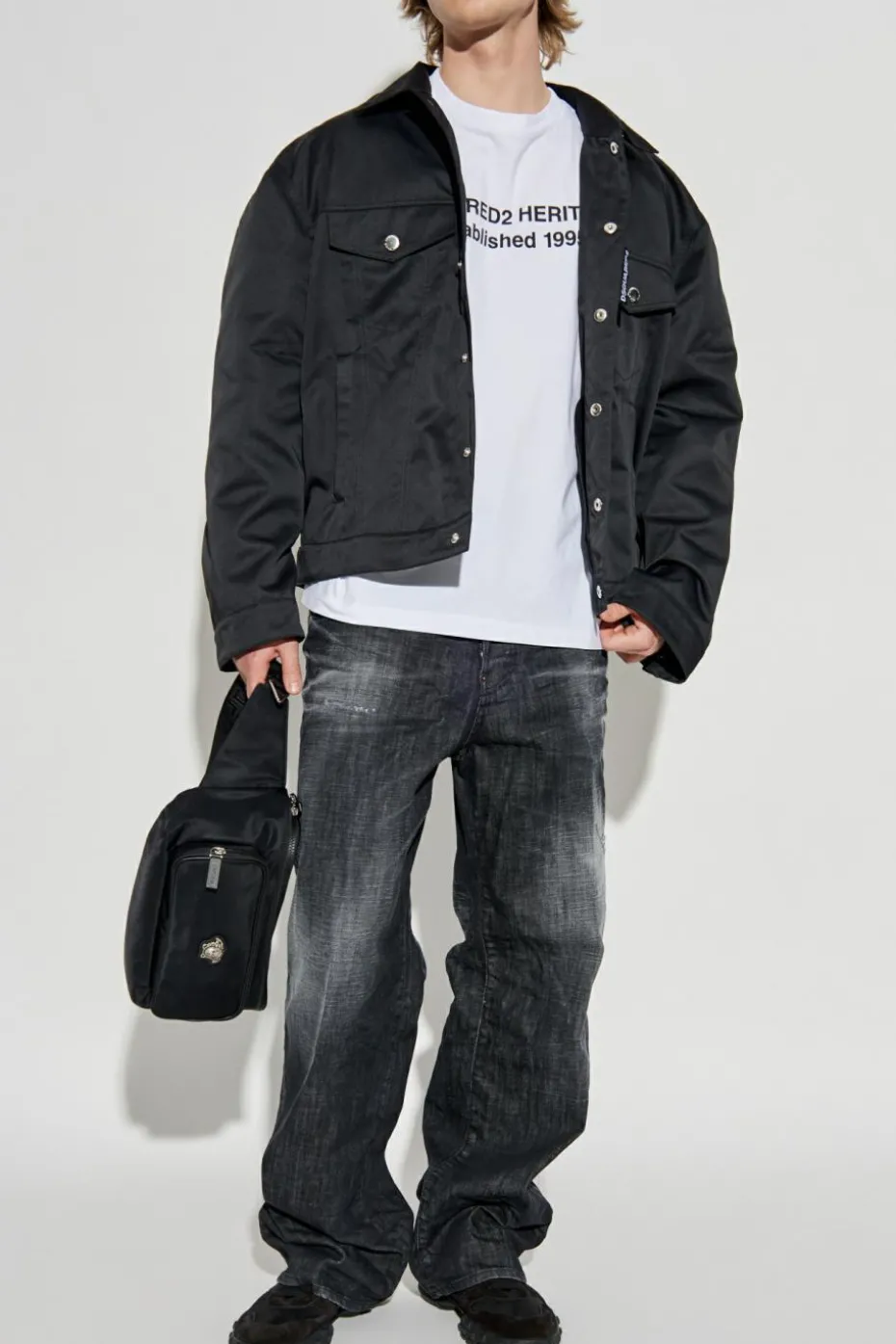 Dsquared2 BLACK "Loose" jeans