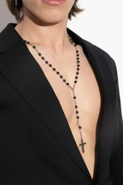Dsquared2 BLACK Necklace with pendant