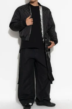 Dsquared2 BLACK Pants with logo