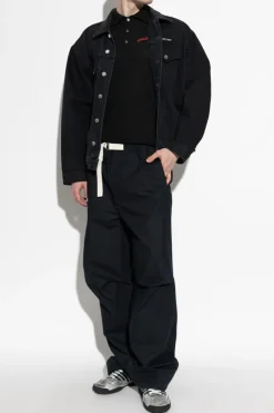 Dsquared2 BLACK Polo with logo