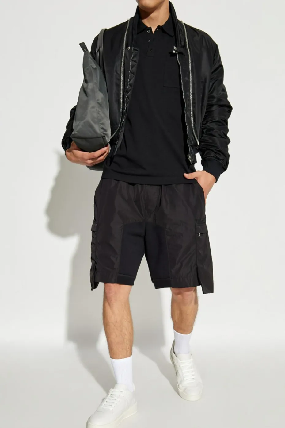 Dsquared2 BLACK Polo with logo