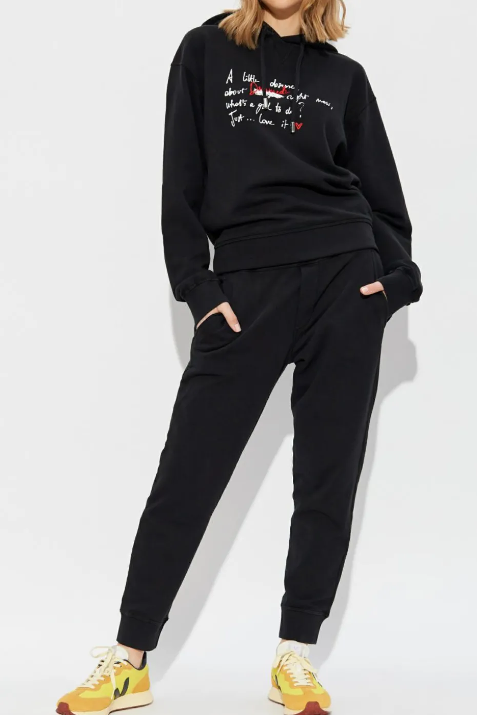 Dsquared2 BLACK Printed sweatshirt