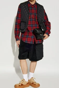 Dsquared2 BLACK Quilted vest