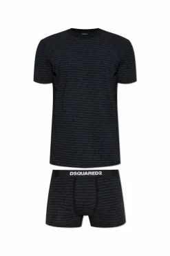 Dsquared2 BLACK Set from the "Underwear" collection