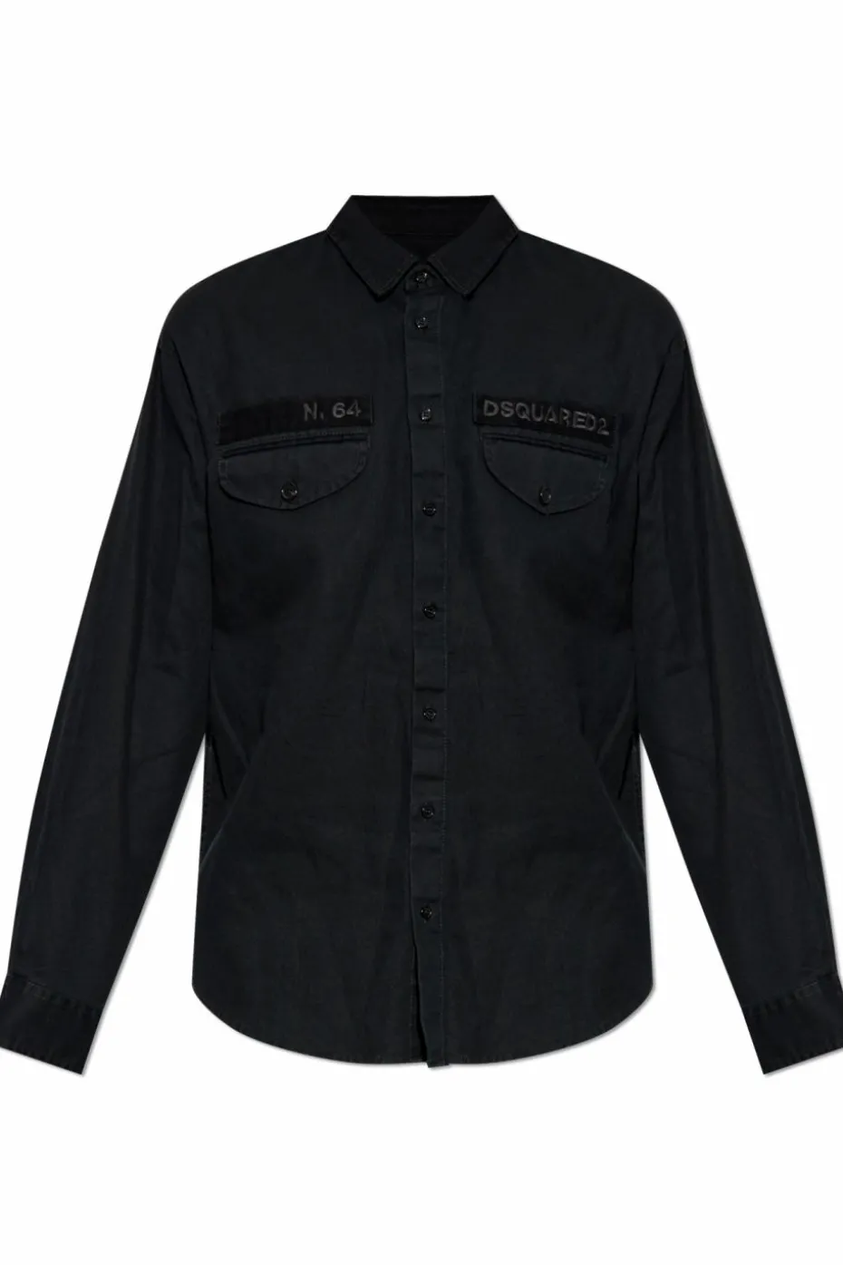Dsquared2 BLACK Shirt with logo