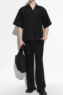 Dsquared2 BLACK Shirt with appliqué