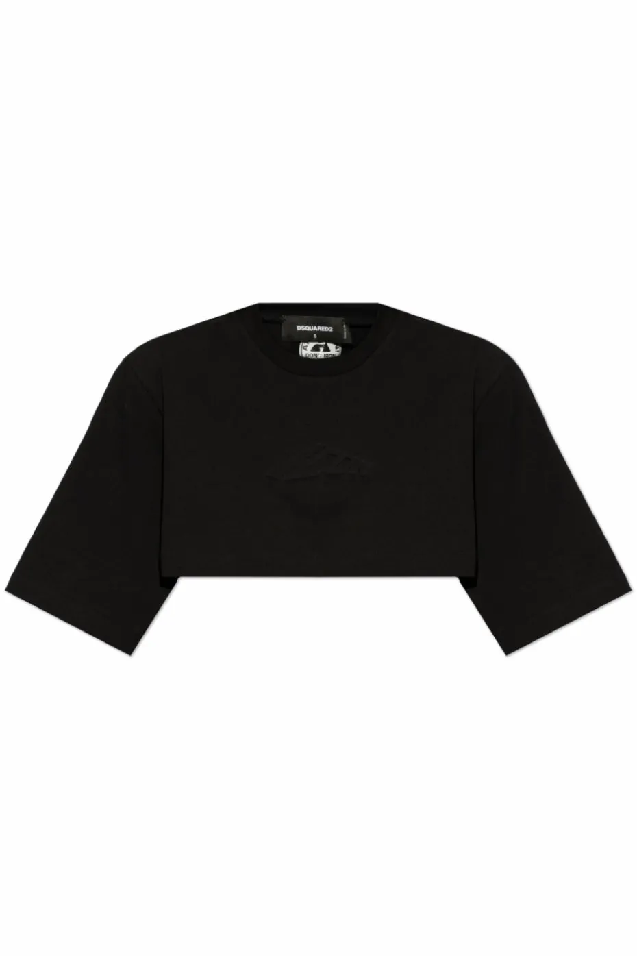 Dsquared2 BLACK Short loose-fitting t-shirt