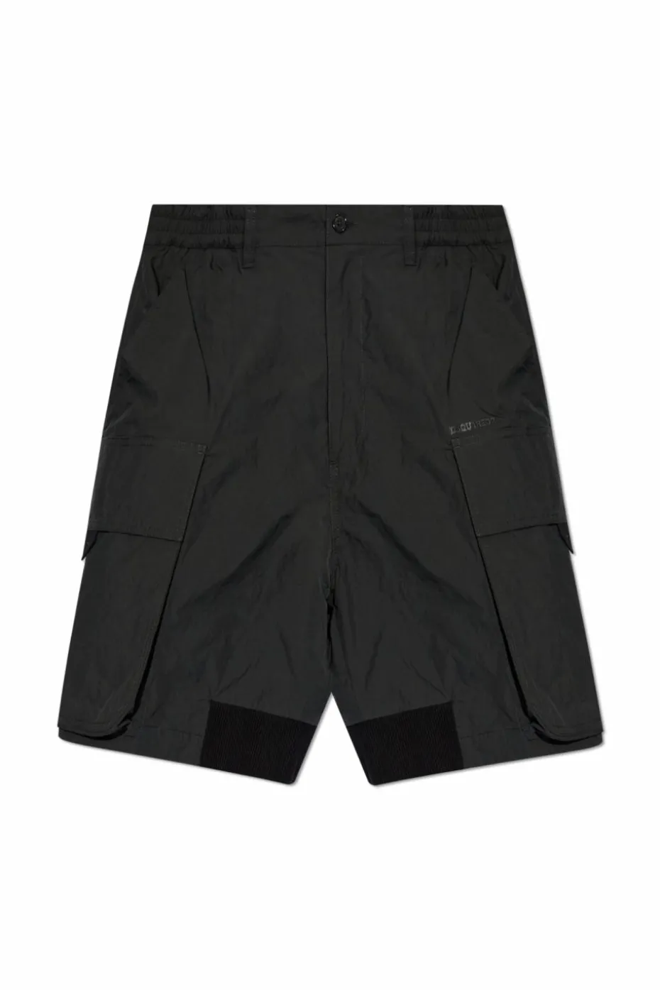 Dsquared2 BLACK Shorts with pockets