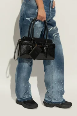 Dsquared2 BLACK Shoulder bag `Twin`